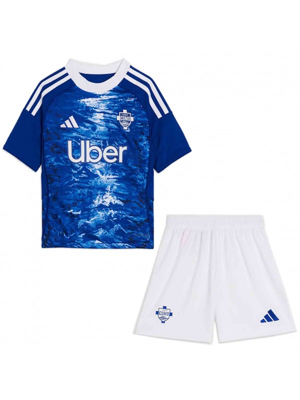 Como 1907 home kids kit childrens jersey 2025-2026