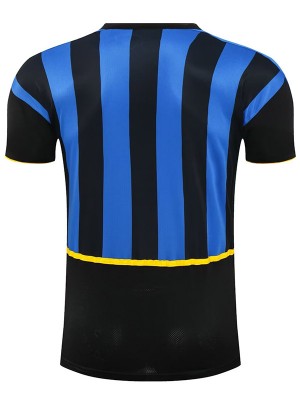 Inter milan home retro jersey vintage soccer uniform men's second football kit sports top shirt 2002-2003