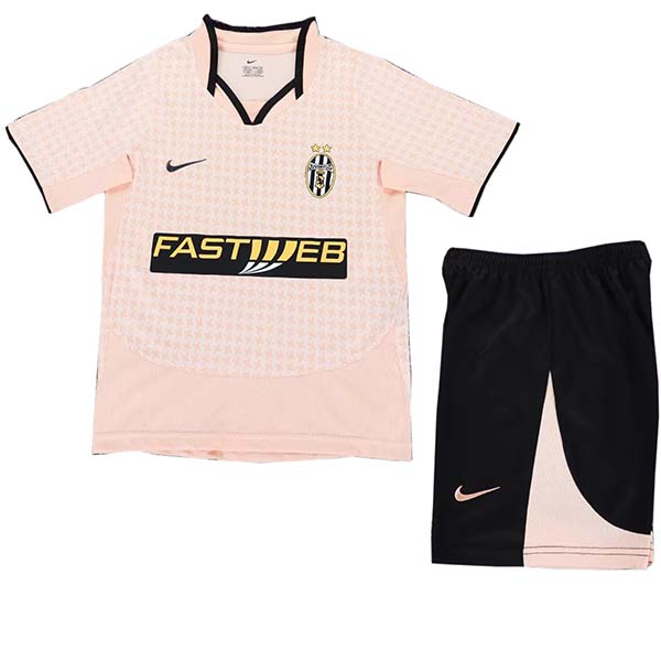 Juventus away kids kit children retro jersey 2003-2004