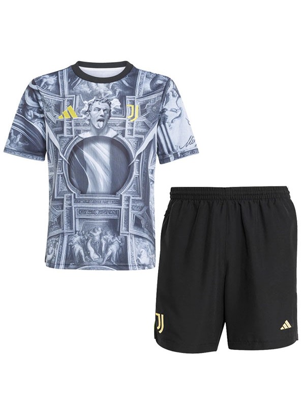 Juventus Del Piero Legend pre-match kids kit childrens jersey 2025-2026