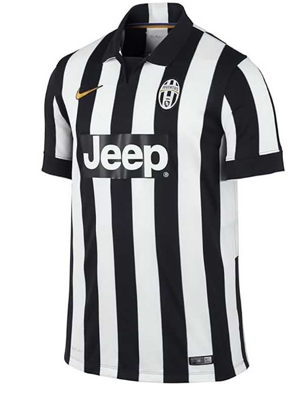 Juventus home jersey mens first retro shirt 2014-1015