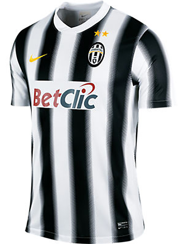 Juventus home retro jersey mens soccer shirt 2011-2012