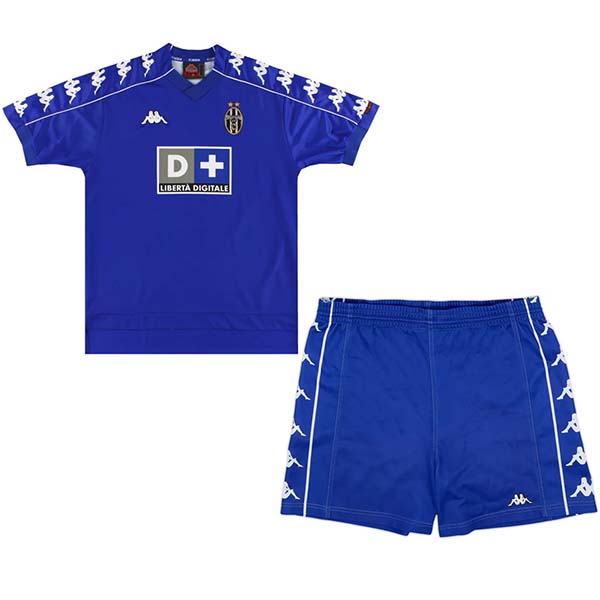 Juventus third kids kit children retro jersey 1999-2000