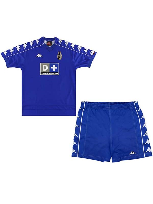Juventus third kids kit children retro jersey 1999-2000