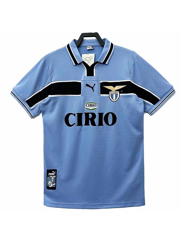 Lazio home retro jersey mens soccer shirt 1998-1999