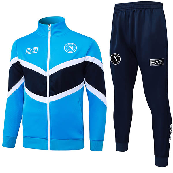 Napoli jacket mens blue training tracksuit 2026-2027