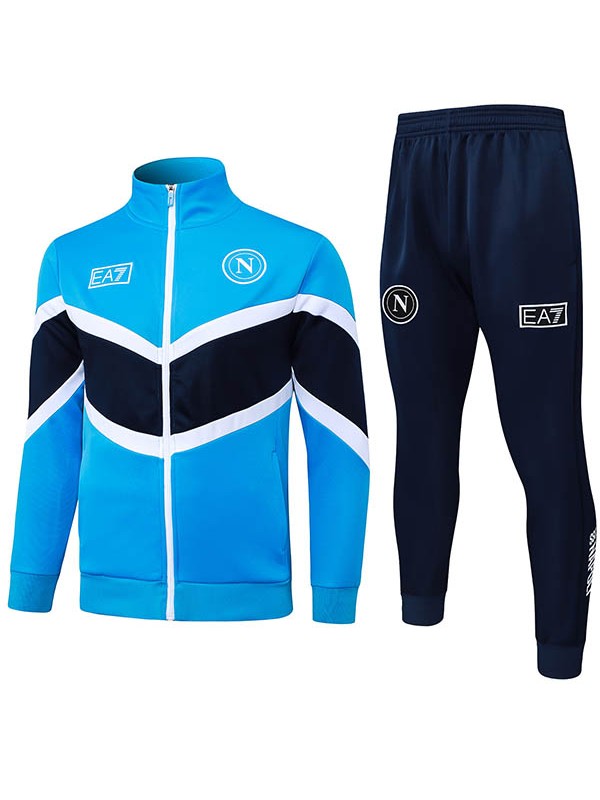 Napoli jacket mens blue training tracksuit 2026-2027
