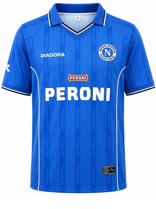 SSC napoli home jersey mens retro shirt 2000-2001