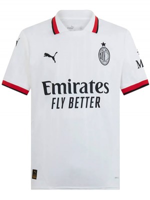 AC milan away jersey soccer uniform men's second sportswear football kit top shirt 2024-2025