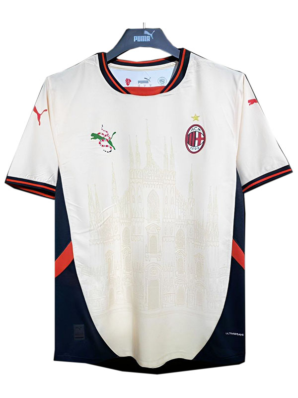 AC milano GUC maglia speciale bianca adulti calcio uniforme uomo calcio kit top camicia sportiva 2025-2026
