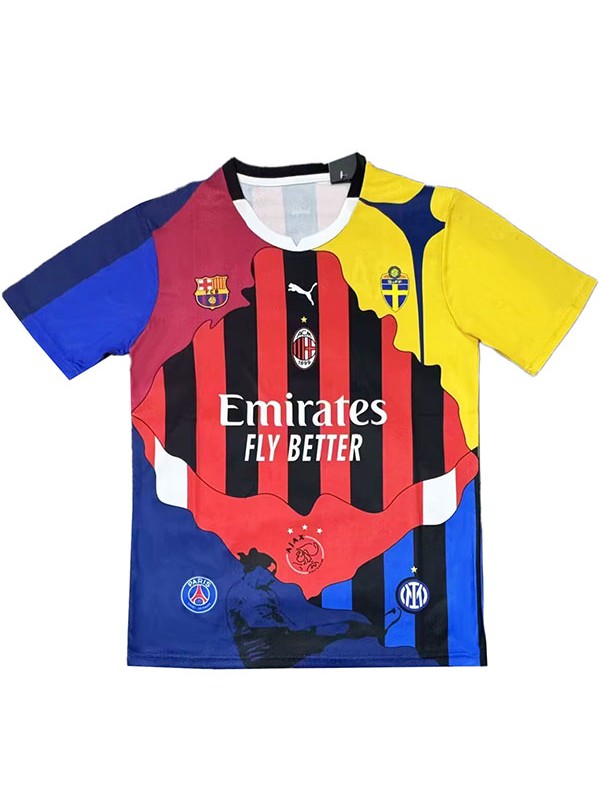 AC milan maglia Ibrahimovic da adulto uniforme da calcio Inter Milan kit sportivo da calcio PSG maglietta sportiva 2025-2026