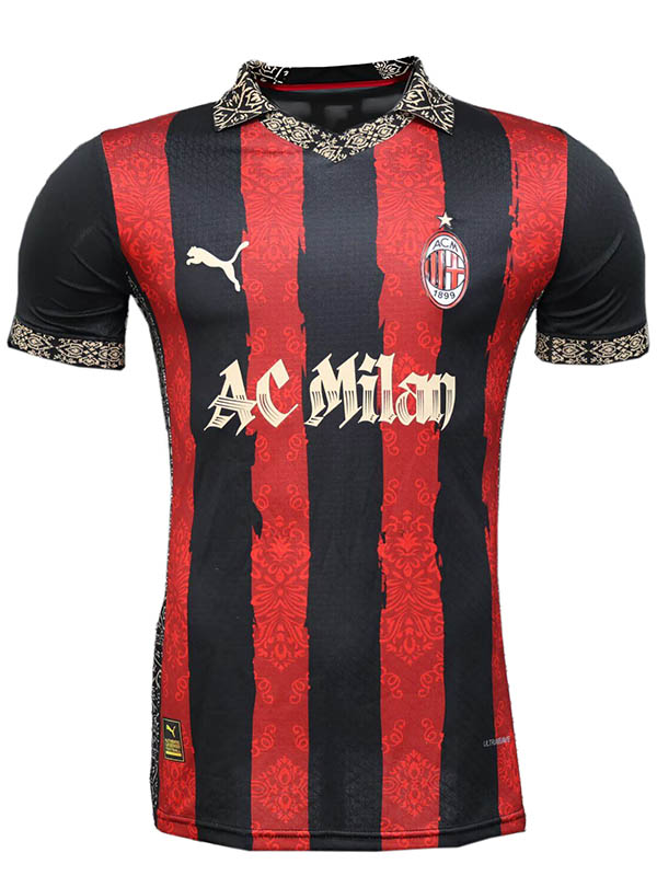 AC milan maglia da calcio per adulti edizione speciale da uomo sportiva rossa da calcio 2025-2026