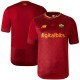 AS Roma home jersey soccer uniform men's first sports football tops shirt 2022-2023