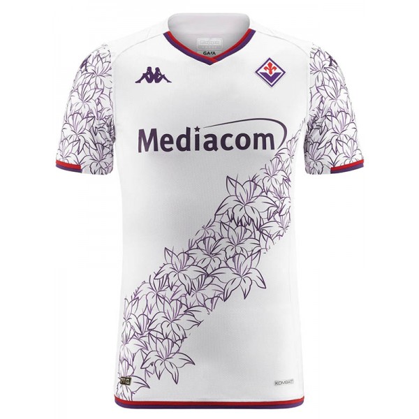 Fiorentina away jersey soccer uniform men's second football kit tops sport shirt 2023-2024