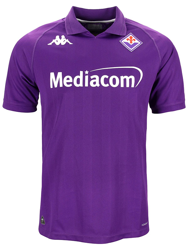 Fiorentina home jersey adult soccer uniform men's first football kit tops sportswear shirt 2024-2025