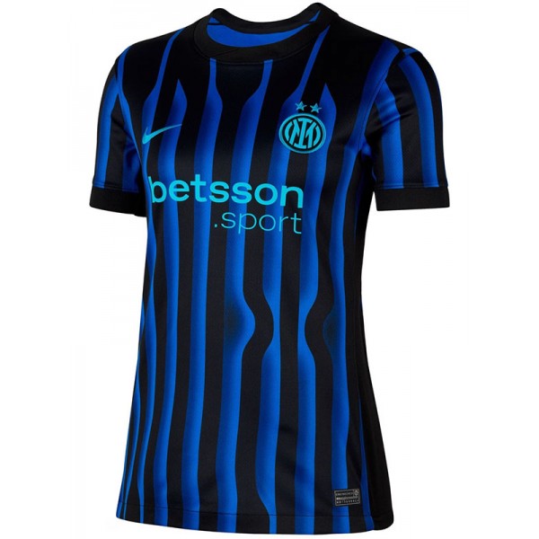 Inter milan maglia da calcio femminile prima divisa da calcio femminile kit da calcio sportivo magliette 2025-2026