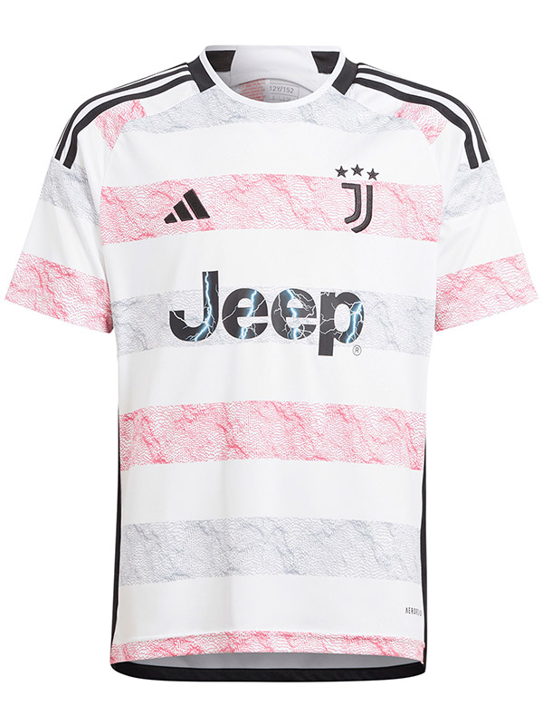 Juventus away jersey soccer uniform men's second football kit tops sports shirt 2023-2024