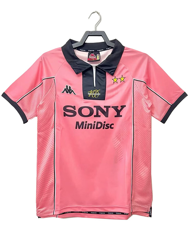 Juventus maglia retrò da trasferta divisa da calcio intage seconda maglia sportiva da uomo per kit da calcio 1997-1998
