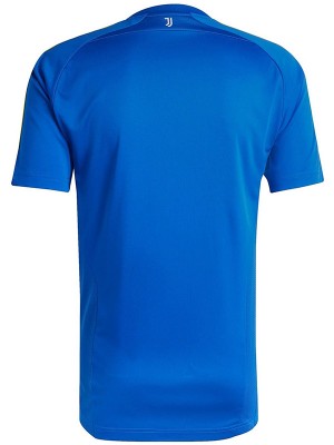Juventus maglia da viaggio per la coppa del mondo di club pre-partita, allenamento uniforme da calcio abbigliamento sportivo blu da uomo maglia superiore 2025-2026