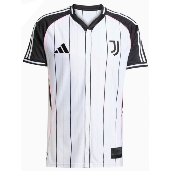 Juventus maglia da viaggio per la coppa del mondo di club pre-partita allenamento uniforme da calcio abbigliamento sportivo bianco da uomo maglia da calcio 2025-2026