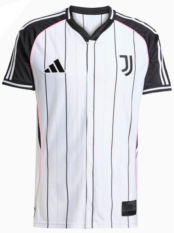 Juventus maglia da viaggio per la coppa del mondo di club pre-partita allenamento uniforme da calcio abbigliamento sportivo bianco da uomo maglia da calcio 2025-2026