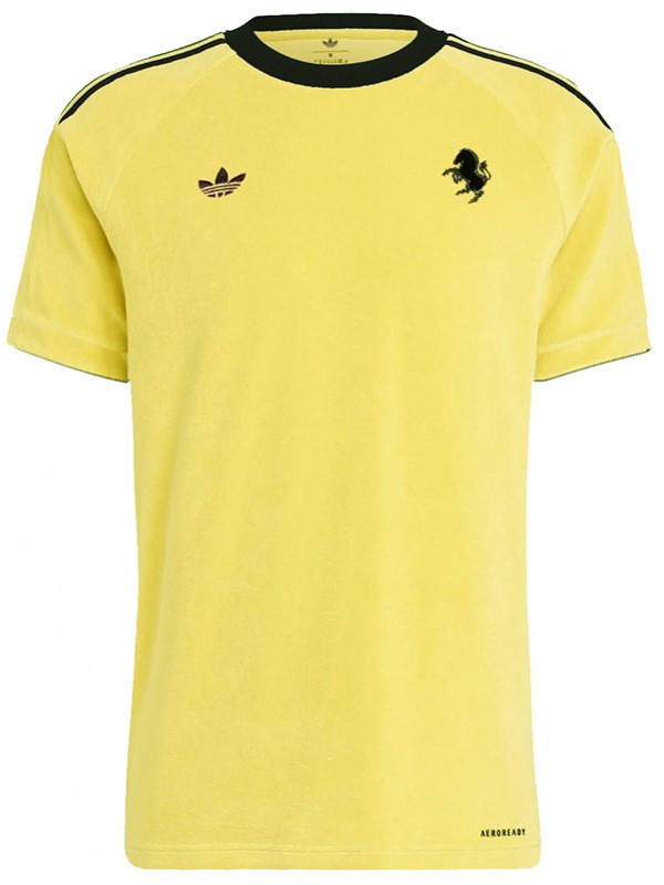 Juventus maglia da portiere uniforme da calcio per adulti da uomo abbigliamento sportivo giallo maglia da calcio 2025-2026