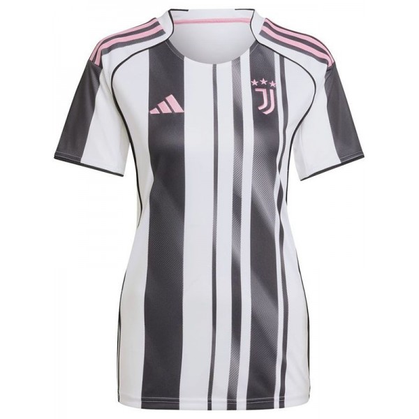 Juventus maglia femminile home prima divisa da calcio femminile abbigliamento sportivo da donna top da calcio maglietta sportiva 2025-2026