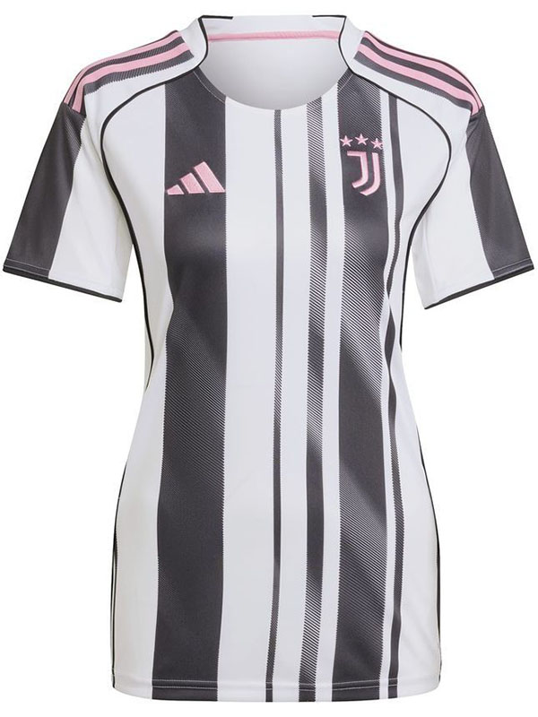 Juventus maglia femminile home prima divisa da calcio femminile abbigliamento sportivo da donna top da calcio maglietta sportiva 2025-2026