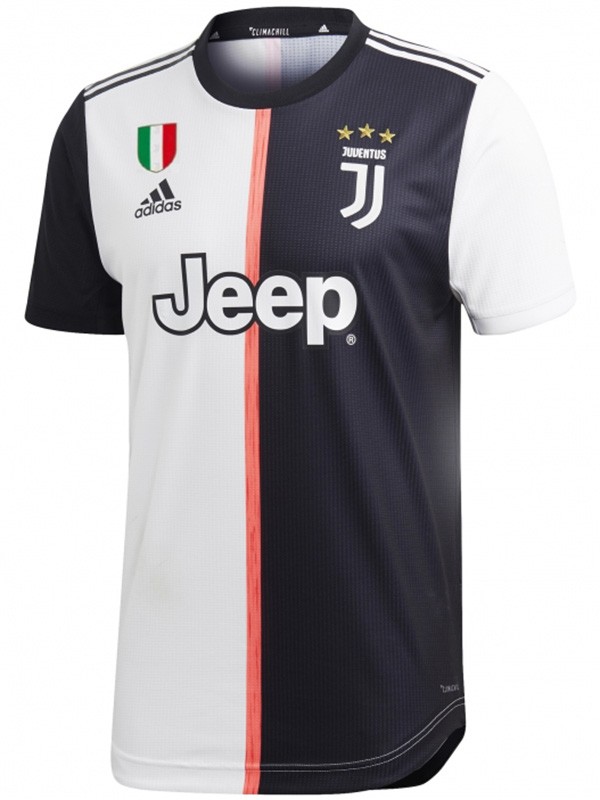 Juventus maglia retrò casalinga uniforme vintage da calcio prima maglia sportiva da calcio da uomo 2019-2020