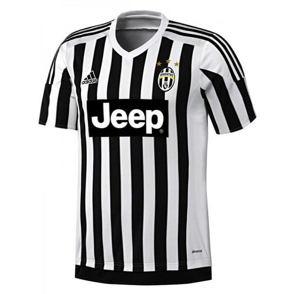 Juventus maglia retrò da calcio vintage da uomo prima maglia da calcio 2015-2016