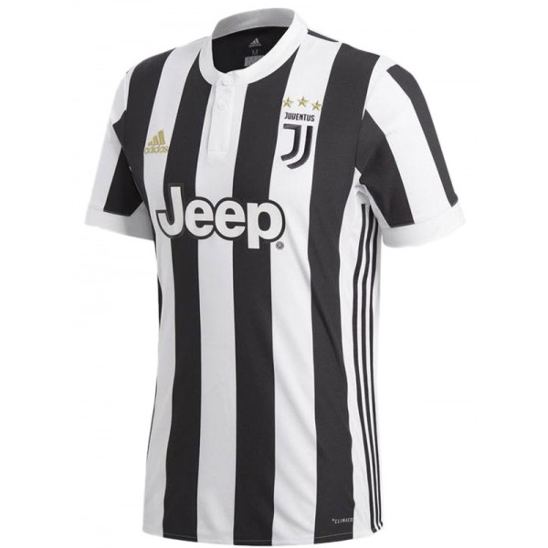 Juventus maglia retrò da calcio vintage da uomo, prima maglia da calcio 2017-2018