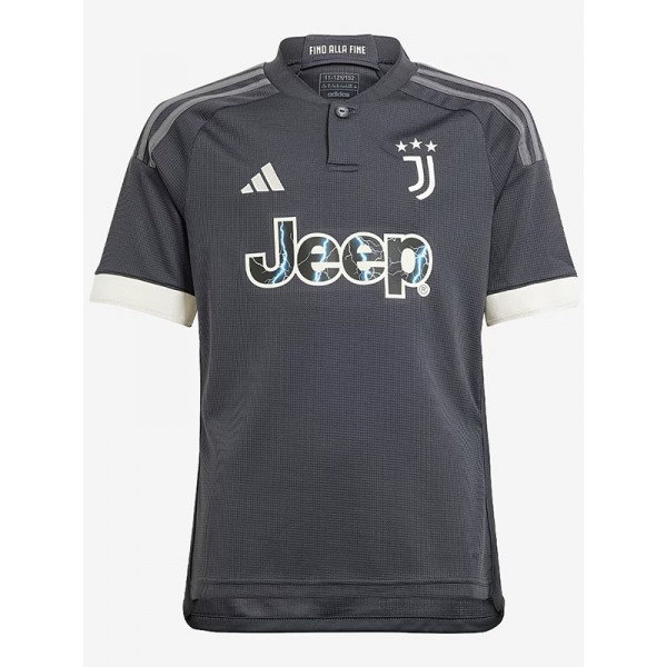 Juventus third jersey soccer uniform men's 3rd sportswear football kit top shirt 2023-2024