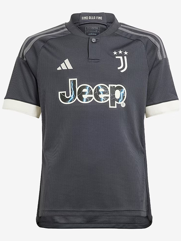 Juventus third jersey soccer uniform men's 3rd sportswear football kit top shirt 2023-2024