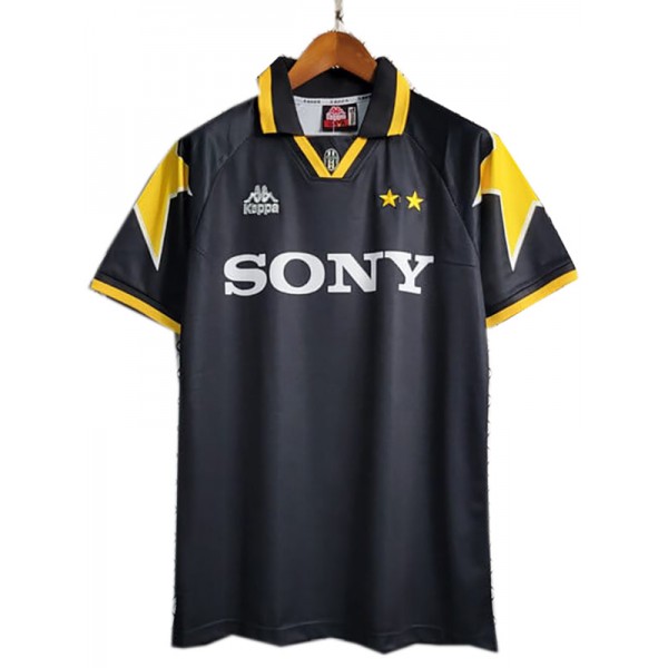 Juventus third retro jersey 3rd soccer uniform men's football kit top shirt 1995-1997