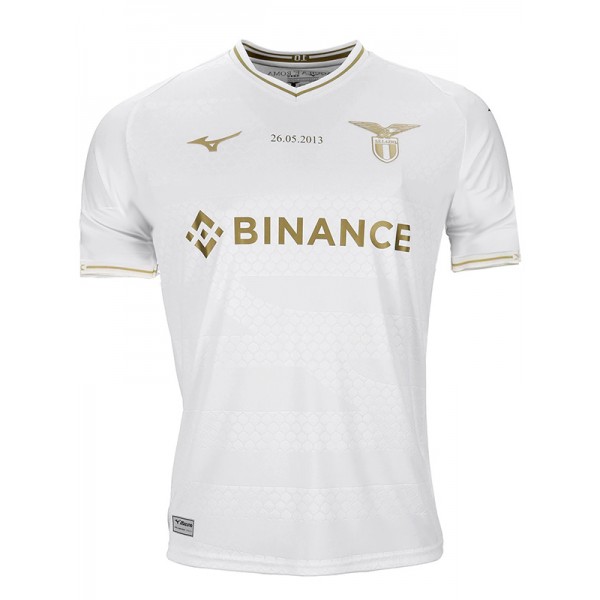 Lazio special anniversary jersey soccer uniform men's white sportswear football kit top shirt 2023-2024
