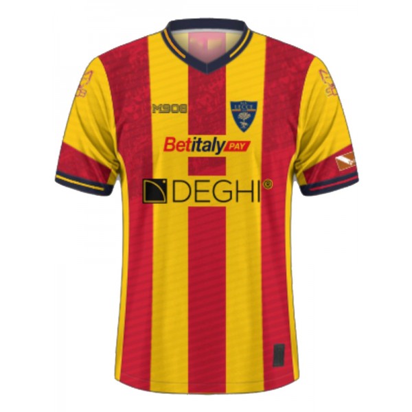 Lecce home jersey soccer uniform men's first sportswear football shirt 2023-2024