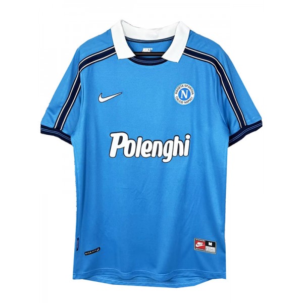Napoli maglia casa uniforme calcio retrò uomo 1999-2000
