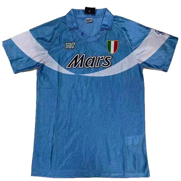 Napoli home retro special version soccer jersey maillot match men's first sportswear football shirt 1990-1991