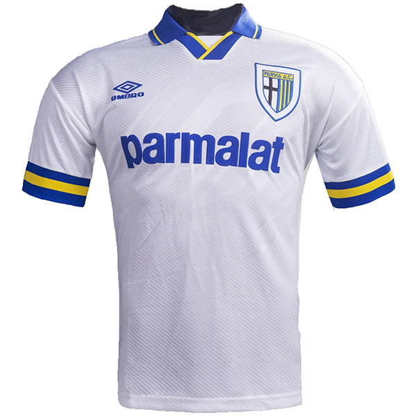 Parma away retro jersey soccer maillot match men's second sportswear football shirt 1993-1995