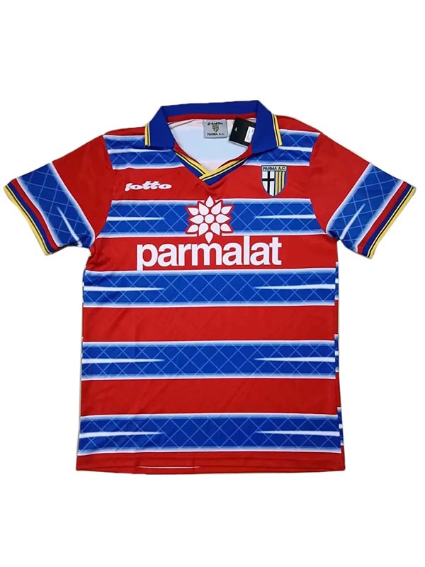Parma away retro jersey soccer maillot match men's second sportswear football shirt 1998-1999