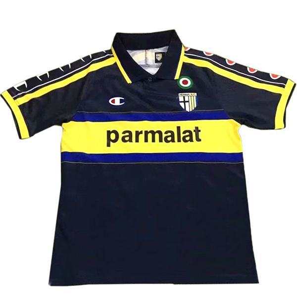 Parma away retro vintage soccer jersey match men's second sportswear football 1999-2000