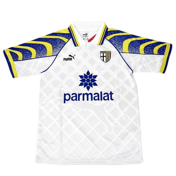 Parma retro soccer jersey maillot match men's white sportswear football shirt 1995-1997