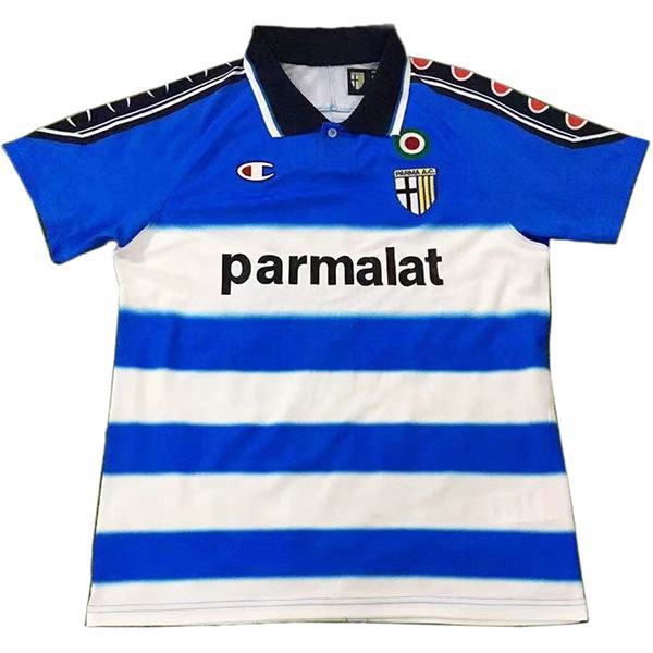 Parma third retro soccer jersey maillot match men's 3rd sportswear football shirt 1999-2000