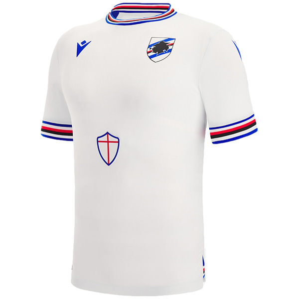 Sampdoria away jersey second soccer kit men's sportswear football uniform tops sport shirt 2022-2023