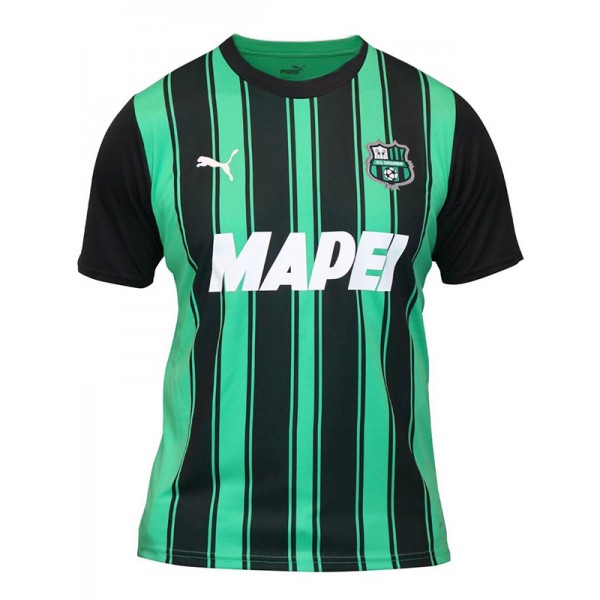 Sassuolo home jersey soccer uniform men's first football kit sports top shirt 2023-2024