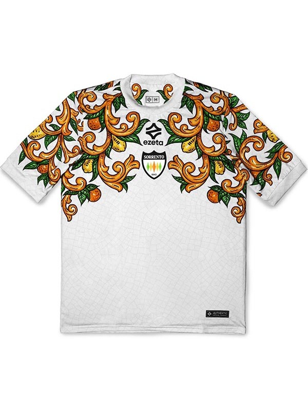 Sorrento Calcio secondo  maglia uniforme di calcio per adulti  uomo secondo abbigliamento sportivo calcio kit top camicia 2025-2026