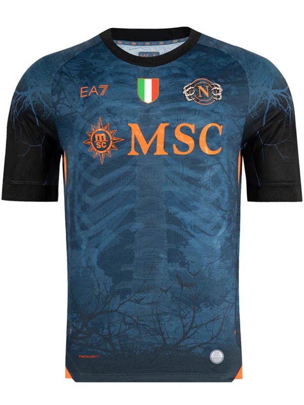 SSC napoli maglia Halloween divisa calcio per adulti indaco uomo 2025-2026