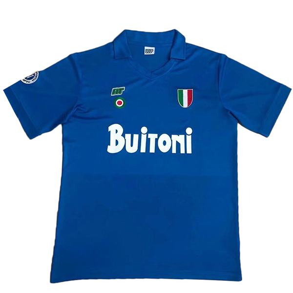 SSC Napoli home retro jersey soccer jersey match men's sportwear football shirt 1987-1988