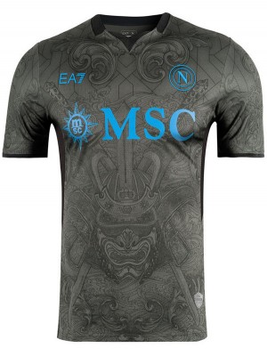 SSC Napoli third jersey soccer uniform men's 3rd sportswear football kit top shirt 2024-2025