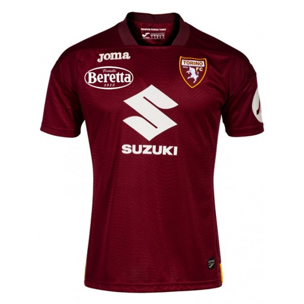 Torino home jersey soccer uniform men's first sportswear football kit tops sport shirt 2023-2024